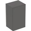 Geberit Smyle Square armadietto 36x32.6x60 cm laterale sospeso nero 500.359.JK.1