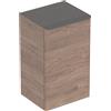 Geberit Smyle Square armadietto 36x32.6x60 cm laterale sospeso noce 500.359.JR.1
