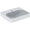 Geberit Smyle Square lavabo 50x41 cm rettangolare a parete-da appoggio bianco 500.256.01.1