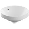 Geberit Variform lavabo 40x40 cm rotonda da incasso bianco 500.701.01.2