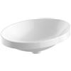 Geberit Variform lavabo 55x40 cm ovale da incasso bianco 500.718.01.2