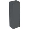 Geberit Smyle Square armadietto 36x29.9x118 cm laterale sospeso nero 500.361.JK.1