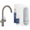 Grohe Blue rubinetto da cucina con filtro verticale Brushed Hard Graphite 31455AL1
