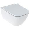 Geberit Smyle Square set vaso wc con copriwater sospeso senza brida bianco 500.683.00.2