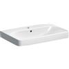 Geberit Smyle Square lavabo 90x48 cm rettangolare a parete-da mobile-da incasso bianco 500.251.01.8