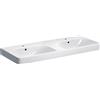 Geberit Smyle Square lavabo 120x48 cm rettangolare a parete-da mobile-da incasso-doppio bianco 500.223.01.8