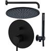 Paffoni Set rubinetto per vasca e doccia Paffoni Light LIG015NO, soffione doccia Paffoni Stick ZSOF074NO, ZDUP094NO, ZSOF034NO