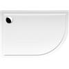 Polysan Rena piatto doccia semicircolare 120x90 cm bianco 64611