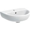 Geberit Selnova lavabo 45x37 cm semicircolare a parete bianco 500.324.01.7