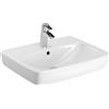 Geberit Selnova Square lavabo 55x44 cm rettangolare a parete-da appoggio bianco 500.290.01.7