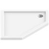 New Trendy New Azura piatto doccia pentagonale 90x90 cm bianco B-0365