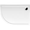 Polysan Rena piatto doccia semicircolare 120x90 cm bianco 65611