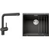 Blanco Set lavello in granito Blanco Etagon 500-U 525887, rubinetto da cucina Blanco Linus-S 526148