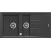 Teka Set lavello Tegranit Teka Stone 115360013, rubinetto da cucina Teka Icon 33915020N
