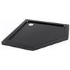 Rea Diamond piatto doccia pentagonale 90x90 cm nero REA-K8543