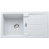 Franke Strada lavello in granito 78x43.5 cm bianco 114.0676.327