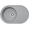 Franke Ronda lavello in granito 77x50 cm grigio/grafite/inox 114.0676.331
