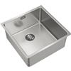 Teka Be Linea lavello in acciaio con sifone 44x44 cm acciaio 115000064