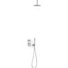 Tres Therm-Box set doccia da incasso con termostato con soffione cromo 06225003