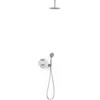 Tres Therm-Box set doccia da incasso con termostato con soffione cromo 20425003
