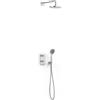 Tres Therm-Box set doccia da incasso con termostato con soffione cromo 21625004