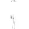 Tres Therm-Box set doccia da incasso con termostato con soffione cromo 21125004