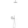 Tres Therm-Box set doccia da incasso con termostato con soffione cromo 26225003