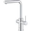 Grohe Blue rubinetto per filtro dell'acqua verticale StarLight Chrome 30601000
