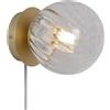 Nordlux Chisell lampada da parete 1x25 W trasparente 2312111035
