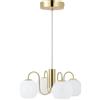 Nordlux Franca lampada sospesa 4x40 W bianco-ottone 2312543035