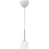 Nordlux Franca lampada sospesa 1x40 W bianco-ottone 2312523035