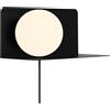 Nordlux Lilibeth lampada da parete 1x25 W nero 2312931003