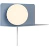 Nordlux Lilibeth lampada da parete 1x25 W blu 2312931006