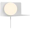 Nordlux Lilibeth lampada da parete 1x25 W bianco 2312931001