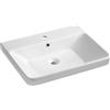 Sapho Thalie lavabo 60x46 cm rettangolare a parete-da mobile bianco TH11060
