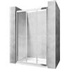 Rea Alex porta doccia 120 cm scorrevole cromo lucida/vetro trasparente REA-K0921