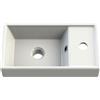 Strama Gizo lavabo 40x22 cm rettangolare da mobile-da appoggio bianco 99.03.040