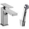 Hansgrohe Tecturis E rubinetto per lavabo con doccetta bidet verticale cromo 73210000