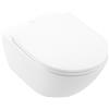 Villeroy & Boch Subway vaso wc con copriwater a discesa lenta sospeso senza brida bianco 4670T901