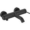 Invena Kalitea rubinetto per vasca e doccia a parete nero BW-72-004