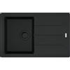 Franke Basis lavello in granito 78x50 cm nero 114.0693.557