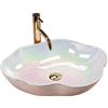 Rea Pearl lavabo 50.5x38 cm da appoggio REA-U3309