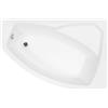 Besco Rima vasca da bagno angolare 140x90 cm destra bianco #WAR-140-NP