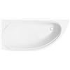 Besco Mini vasca da bagno angolare 150x69 cm sinistra bianco #WAM-150-MNL