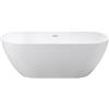 Besco Navia vasca da bagno freestanding 150x80 cm ovale bianco #WAS-150-N