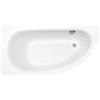 Besco Milena vasca da bagno angolare 150x69.5 cm sinistra bianco #WAM-150-NL