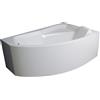 Besco Set vasca da bagno angolare Besco Rima #WAR-140-NP, rivestimento per vasca da bagno Besco Rima OAR-140-NS