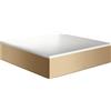 Axor Suite lavabo 40x40 cm quadrata da appoggio bianco-marrone/beige 42003140