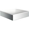 Axor Suite lavabo 40x40 cm quadrata da appoggio bianco-argento 42003000