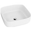 LaVita Galera lavabo 39x39 cm quadrata da appoggio bianco 5900378334323